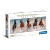 Lovas puzzle 1000 db-os panoráma – Horses
