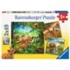 Ravensburger 3×49 db-os puzzle – A világ állatai