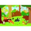 Trefl Maxi puzzle 15 db-os – Állatok az erdőben