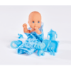 Steffi Love New Born Baby játékszett – kék