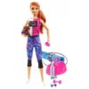 Barbie Feltöltődés játékszett babával és kutyussal – Fitness