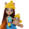 Enchantimals mesés történetek játékszett – Hóemberes móka Sharlotte mókus babával