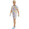 Barbie Ken Fashionistas baba kockás pólóban – 174-es