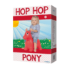 John Hop Hop ugráló póni – piros