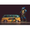 Tini Nindzsa Teknőcök fém autó Leonardo figurával – Jada Toys