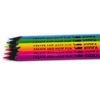 Kidea háromszög színes ceruza neon – 6 db-os
