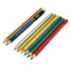 Kidea vastag színes ceruza készlet háromszög – 14 db-os