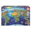 EDUCA 1000 db-os Miniature puzzle – A világ nevezetességei