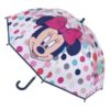 Minnie esernyő átlátszó – pöttyös