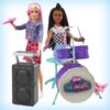 Barbie baba Big City Dreams játékszett – Guruló színpad