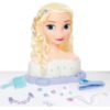 Jégvarázs 2 Deluxe Fésülhető babafej – Elsa – Sérült csomagolással