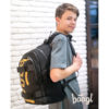 BAAGL ergonomikus iskolatáska, hátizsák – Gold