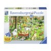 Ravensburger kutyás puzzle 500 db-os – A kutyaparkban