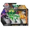 Bakugan Battle Strike csomag 6 db-os – Blitz Fox, Stingzer, Colossus Pegatrix + 2 nano figura