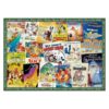 Ravensburger 1000 db-os puzzle – Régi Disney poszterek
