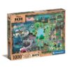 Clementoni térkép puzzle 1000 db-os – 101 kiskutya