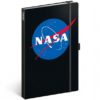 NASA napló A5 – vonalas – fekete