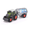 Dickie Fendt Micro Farm – Traktor tejszállító kocsival 15 cm