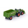 Dickie Fendt Micro Farm – Traktor tolólapáttal és utánfutóval 15 cm
