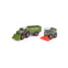 Dickie Fendt Micro Team – Traktor tolólapáttal, pótkocsi, silókombájn