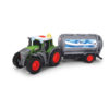 Dickie – Fendt zöld traktor tejszállító kocsival 26 cm
