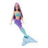 Barbie Dreamtopia sellő baba – lila/kék uszonnyal
