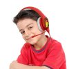 Pokemon KIDS interaktív fejhallgató – Pikachu piros