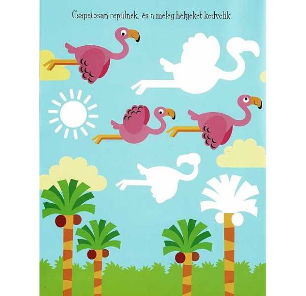 Kedvenceink matricás füzete – Flamingók