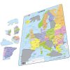 Larsen Maxi Puzzle 37 db-os Európa térkép