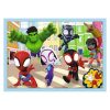 Marvel puzzle 4 az 1-ben Trefl – Spidey and his amazing friends