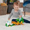Tomy John Deere traktor farm játékszett fénnyel és hanggal