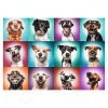 Trefl kutyás puzzle 2000 db-os – Mókás kutyaportrék