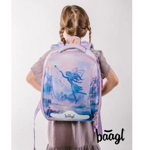 BAAGL ergonomikus iskolatáska, merevfalú – Fairy