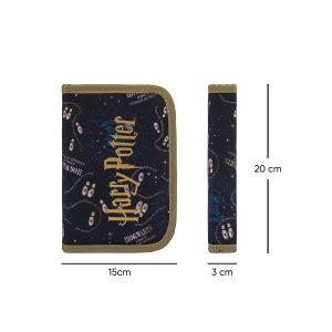 BAAGL Harry Potter kihajtható tolltartó zsebbel – Marauders’ Map