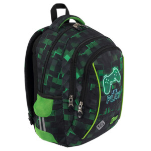 St. Right ergonomikus iskolatáska, hátizsák 39 cm – Dark Game