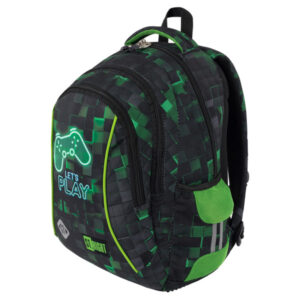 St. Right ergonomikus iskolatáska, hátizsák 39 cm – Dark Game