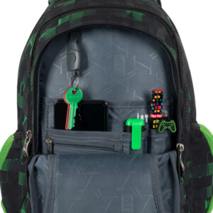 St. Right ergonomikus iskolatáska, hátizsák 39 cm – Dark Game