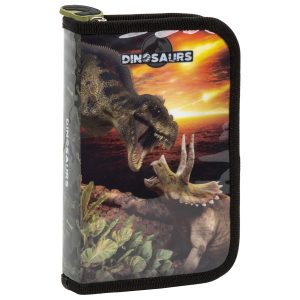 Dinoszauruszos kihajtható tolltartó – Battle