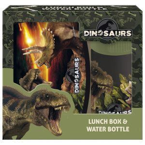 Dinoszauruszos uzsonnás doboz és kulacs szett – Battle