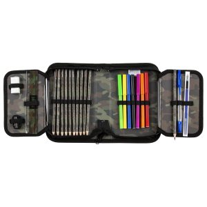 Future by BackUp terepmintás tolltartó felszerelt – Camouflage