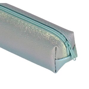 Holografikus szögletes tolltartó Metallic Mint – Starpak
