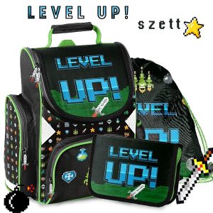 Paso gamer iskolatáska SZETT – Level Up