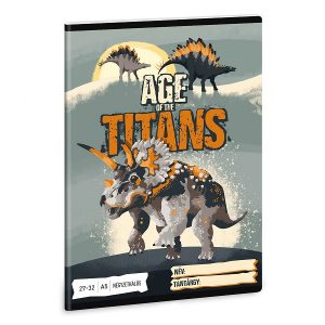 Ars Una A5-ös kockás füzet – Age of Titans