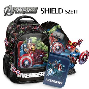 Avengers iskolatáska, hátizsák SHIELD SZETT – Paso