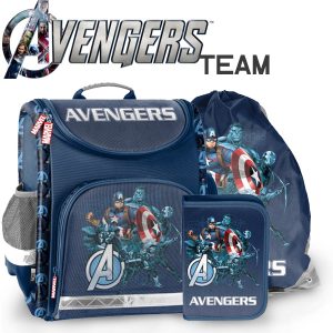 Paso Avengers ergonomikus iskolatáska TEAM SZETT