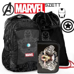 Avengers iskolatáska, hátizsák SZETT – Vasember