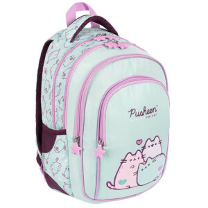 Pusheen Cat ergonomikus iskolatáska, hátizsák – Pastel