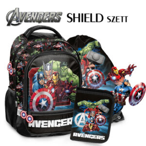Paso Avengers iskolatáska, hátizsák SHIELD SZETT