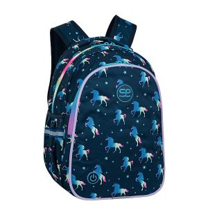 CoolPack unikornisos iskolatáska hátizsák LED világítással – Blue