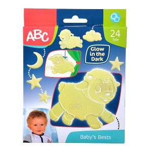 ABC Baby Sötétben világító fali dekoráció – Boldog bárány